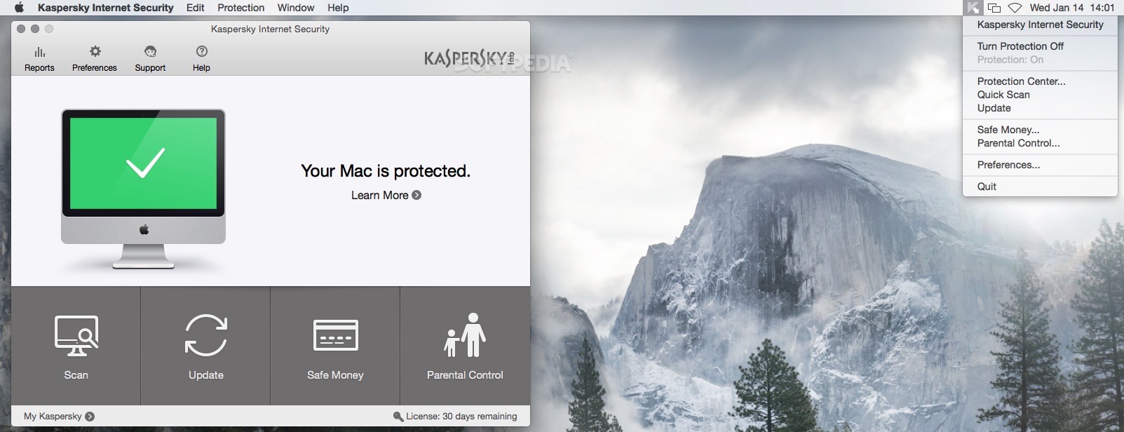 kaslpersky internet security 16 for mac